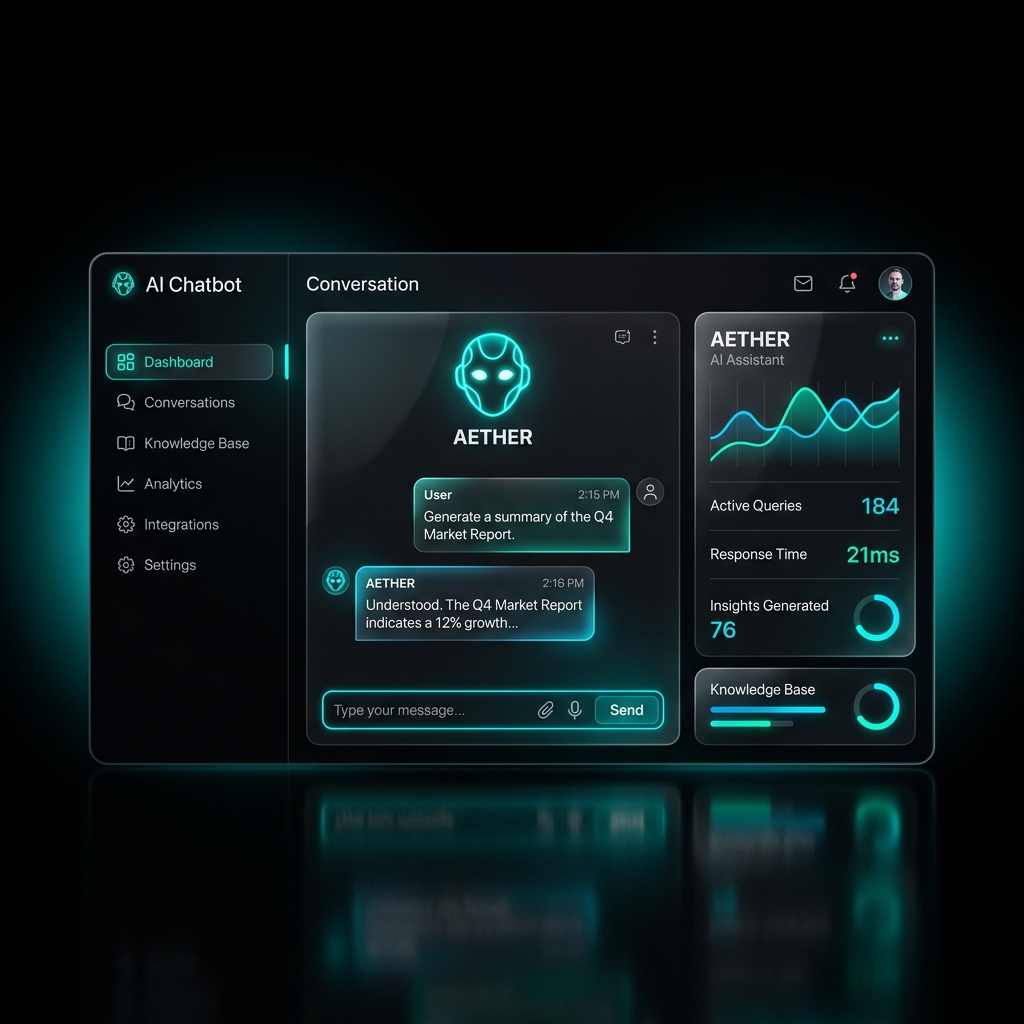 AI Chatbot & Dashboard Integration